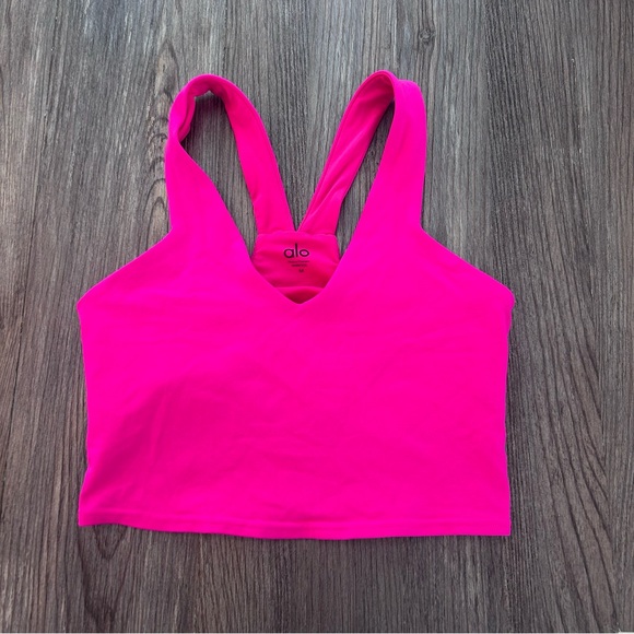 Alo Yoga Airbrush Real Bra Tank size M - Picture 5 of 10